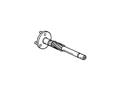 Acura RSX Starter Shaft - 31213-PNA-003