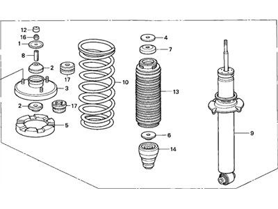 Acura NSX Shock Absorber - 52610-SL0-013