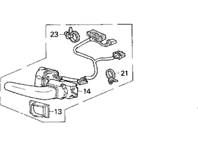 2005 Acura NSX Headlight Switch - 35280-SL0-A02