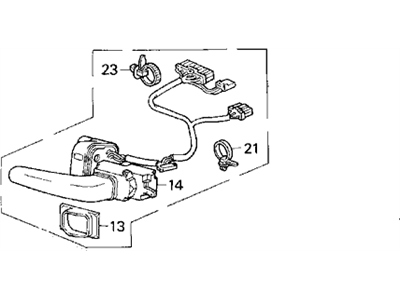 1999 Acura NSX Headlight Switch - 35280-SL0-A02