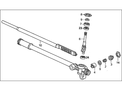 1991 Acura NSX Rack And Pinion - 53040-SL0-A01