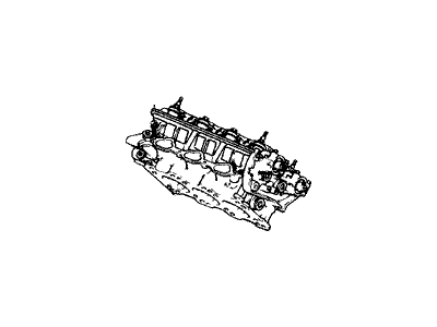 Acura 10004-PR7-A00 Engine Sub-Assembly, Front Cylinderhead