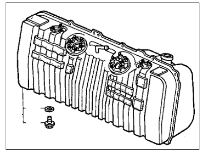 Acura Fuel Tank - 17500-SL0-A34