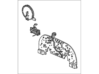 Acura 78120-SL0-A11 Speed & Trip Meter Print Panel