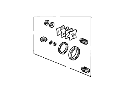 Acura 43215-SL0-003 Piston Assembly