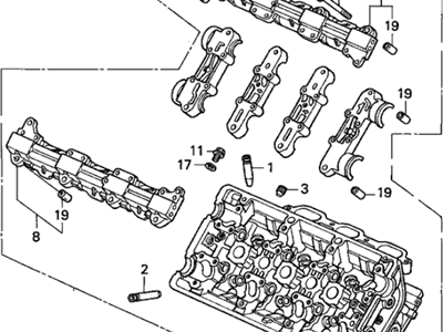1991 Acura NSX Cylinder Head - 12300-PR7-A00