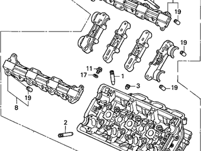 2001 Acura NSX Cylinder Head - 12300-PBY-000