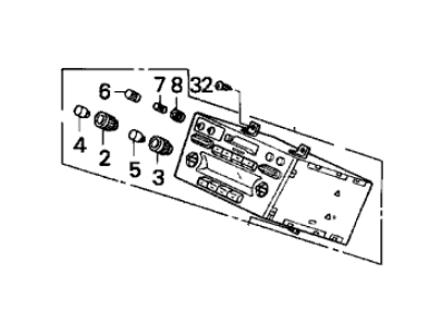 Acura 39135-SL0-A00 Enclosure Assembly, Left Front (Bose)