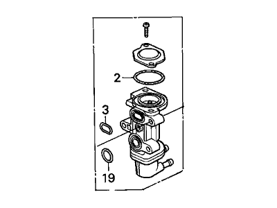 Acura NSX Idle Control Valve - 16500-PR7-A00