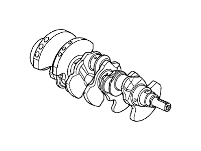 Acura Crankshaft - 13310-PR7-J00