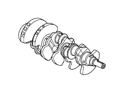 2001 Acura NSX Crankshaft - 13310-PR7-J00