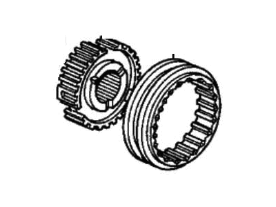 Acura 23621-PR8-F00 Sleeve Set, Hub (3-4)