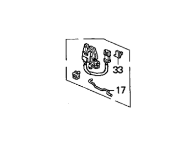 Acura 74850-SL0-003 Trunk Lock Assembly