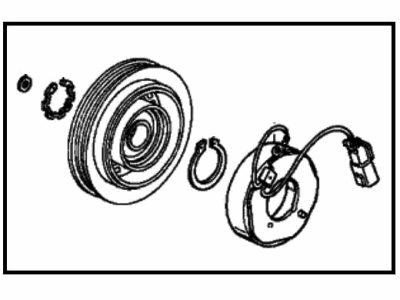Acura NSX A/C Clutch - 38924-PR7-A01