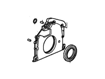 Acura 11300-R70-A00 Case Assembly, Oil Seal