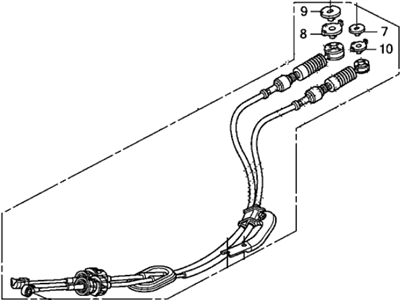 Acura 54310-TK5-A02 Change Wire