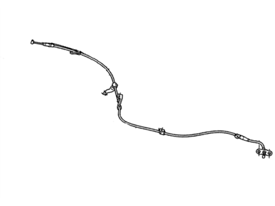 2010 Acura TL Parking Brake Cable - 47560-TK4-A01
