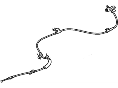 2013 Acura TL Parking Brake Cable - 47510-TK5-A01