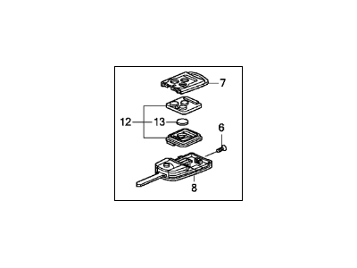 Acura TSX Key Fob - 35113-TL4-A20