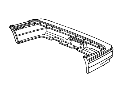 1988 Acura Legend Bumper - 71501-SG0-A00ZZ