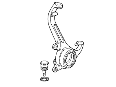 1990 Acura Legend Steering Knuckle - 51210-SD4-A00