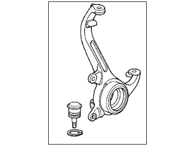 1988 Acura Legend Steering Knuckle - 51210-SG0-020