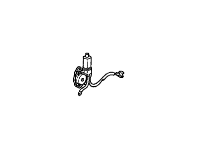 Acura 72255-SG0-A02 Motor Assembly, Driver Side Window