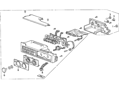 Acura Legend A/C Switch - 79600-SG0-A01