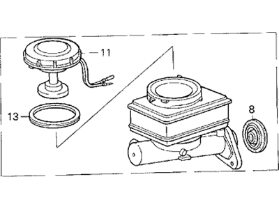 Acura 46660-SD4-023 Reserve Tank