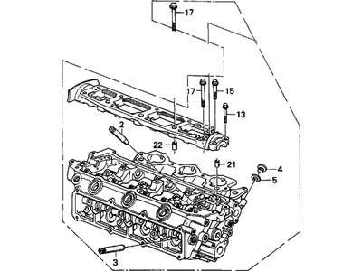 1986 Acura Legend Valve Cover - 12331-PH7-003