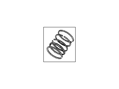 Acura Legend Piston Rings - 13011-PL2-004
