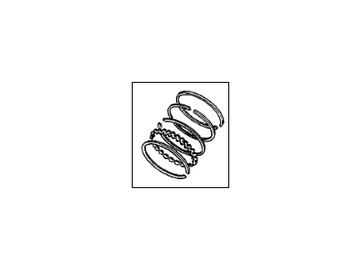 1990 Acura Legend Piston Rings - 13011-PL2-004