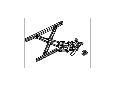 Acura Legend Window Regulator - 72251-SG0-003