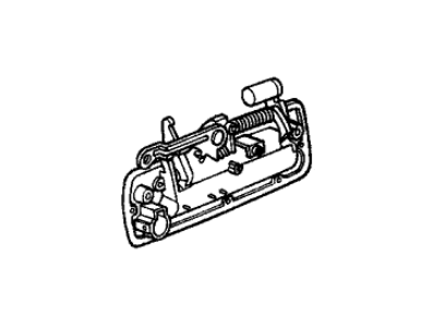 Acura Legend Door Handle - 72140-SD4-003ZK