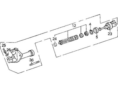 1990 Acura Legend Clutch Master Cylinder - 46920-SD4-043