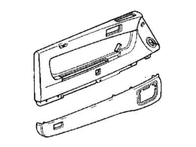 Acura Legend Door Trim Panel - 83533-SG0-A00ZA