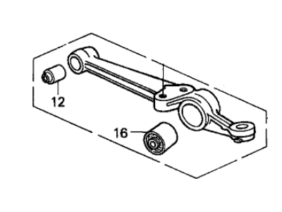 1987 Acura Legend Control Arm - 51350-SG0-010