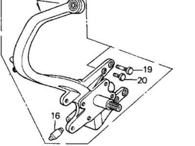 Acura 52116-SG0-300 Left Rear Knuckle