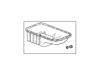 1986 Acura Legend Oil Pan - 11200-PH7-000