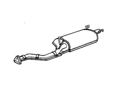 Acura 18307-SG0-A05 Exhaust Muffler