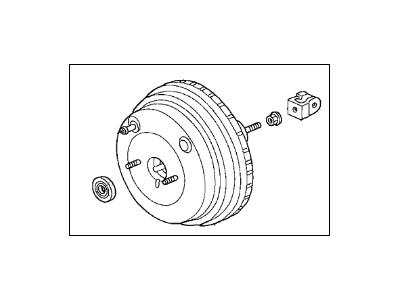 1998 Acura CL Brake Booster - 46400-SS8-A51