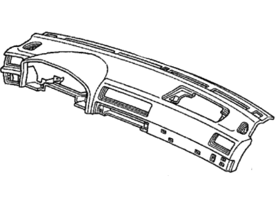 Acura CL Instrument Panel - 77102-SY8-A00ZC