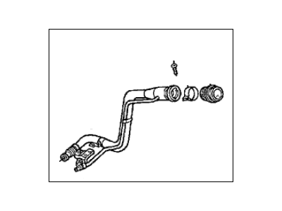 Acura 17660-SY8-A00 Pipe, Fuel Filler
