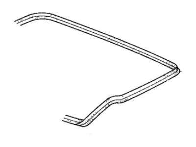 Acura 74865-SY8-A00 Trunk Lid-Weatherstrip Seal