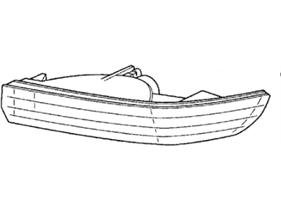 Acura 33301-SY8-A01 Lamp Unit, Passenger Side