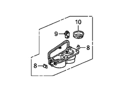 1999 Acura CL Cup Holder - 77230-SV4-A32ZM