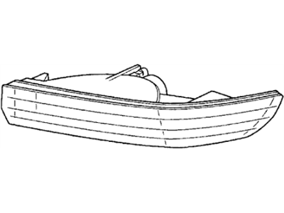 Acura 33351-SY8-A01 Lamp Unit, Driver Side