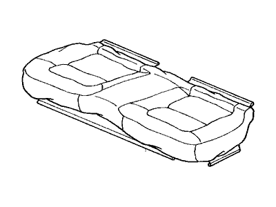 1998 Acura CL Seat Cover - 82131-SY8-A81ZA