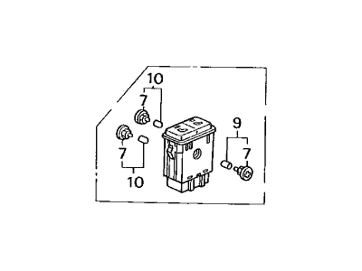 Acura CL Seat Heater Switch - 38535-SS8-A01