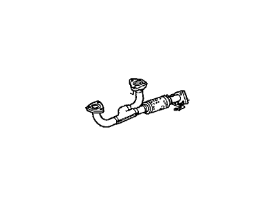 Acura 18210-SS8-A00 Exhaust Pipe A